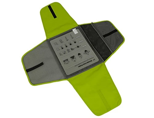 BAGSMART 17" Packing Folder Anti-wrinkle Travel Garment Bag Luggage Organizer, Green 8 BAGSMART 17" Packing Folder Anti-wrinkle Travel Garment Bag Luggage Organizer, Green - Image 6