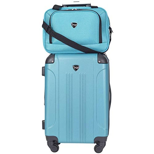 Travelers Club Sky+ Luggage Set, Teal, 3 Piece 15 Travelers Club Sky+ Luggage Set, Teal, 3 Piece - Image 13
