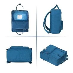 FLYCOOL Classic Canvas Square School Backpack Handbag For Women Navy 17 FLYCOOL Classic Canvas Square School Backpack Handbag For Women Navy -Vera Bradley Shop 412N6ouLXrL