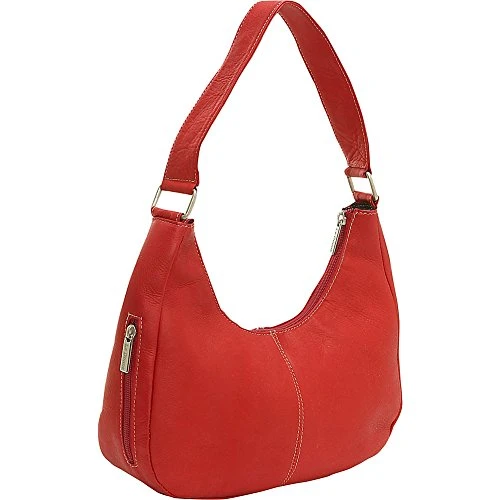 Le Donne Leather Single Handle Side Zip Hobo - Cafã© 6 Le Donne Leather Single Handle Side Zip Hobo - Cafã© - Image 4