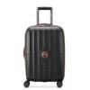 DELSEY Paris St. Tropez Hardside Expandable Luggage With Spinner Wheels, Black, Checked-Large 28 Inch