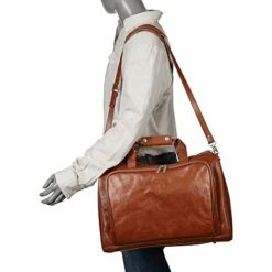 Amerileather 18" Leather Carry On Weekend Duffel,Brown,US -Vera Bradley Shop 412nB6ScWoL