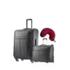 Samsonite Leverage LTE 3 Piece Carry-On Bundle | 25", Wheeled Garment Bag, Travel Pillow