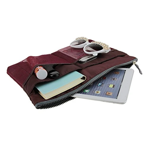 FakeFace Multi-funtional Nylon Zipper Travel Handbag Pouch / Bag In Bag / Insert Organizer / 4 FakeFace Multi-funtional Nylon Zipper Travel Handbag Pouch / Bag In Bag / Insert Organizer / - Image 2