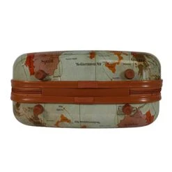 World Traveler Europe 2-Piece Carry-On Spinner Luggage Set With TSA Lock, Brown, One_Size -Vera Bradley Shop 413a9GWTD6L