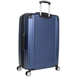 Ben Sherman 181037 Norwich Collection Lightweight Hardside PET Expandable 8-Wheel Spinner Luggage, Indigo, 28-Inch Checked 16 Ben Sherman 181037 Norwich Collection Lightweight Hardside PET Expandable 8-Wheel Spinner Luggage, Indigo, 28-Inch Checked -Vera Bradley Shop 413bXIIv3UL