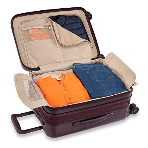 Briggs & Riley Sympatico Hardside International Spinner Luggage, Plum, 21-Inch Carry-On 4 Briggs & Riley Sympatico Hardside International Spinner Luggage, Plum, 21-Inch Carry-On - Image 2