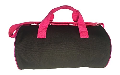 Dance Duffel Bag With Multicolored Dance Print Fuchsia (Black/Multi) 5 Dance Duffel Bag With Multicolored Dance Print Fuchsia (Black/Multi) - Image 3