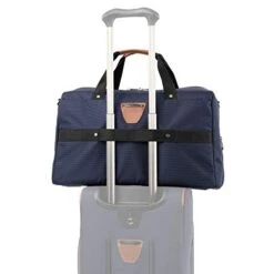 Travelpro Crew Versapack Weekender Carry-on Duffel Bag W/Suiter, Patriot Blue, One Size -Vera Bradley Shop 414 DiSyiWL