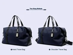 BOPAI-BO | Boston Bag Travel Tote Duffel Bag Carry On Bag Weekender Overnight Bag (Navy) 15 BOPAI-BO | Boston Bag Travel Tote Duffel Bag Carry On Bag Weekender Overnight Bag (Navy) -Vera Bradley Shop 4148ZRCR2gL