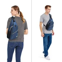 MOSISO Sling Backpack, Multipurpose Crossbody Shoulder Bag Travel Hiking Daypack, Light Teal -Vera Bradley Shop 414MDdp 1KL