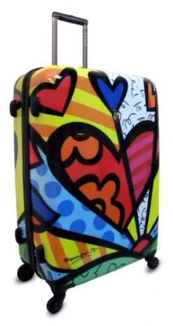 Heys USA Luggage Britto New Day 30 Inch Hard Side Suitcase, Multi-Colored, One Size -Vera Bradley Shop 414N nfZ9vL