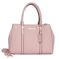Kenneth Cole Reaction KN1860 Triple Entry Harriet Satchel Handbag (BLUSH)