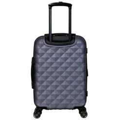 Kenneth Cole Reaction Diamond Tower Luggage Collection Lightweight Hardside Expandable 8-Wheel Spinner Travel Suitcase, Smokey Purple, 20-Inch Carry On -Vera Bradley Shop 414kgaLpSRL