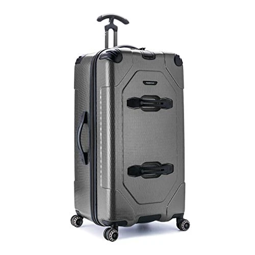 Traveler's Choice Maxporter II 30" Hardside Spinner Trunk Luggage, Gray 3 Traveler's Choice Maxporter II 30" Hardside Spinner Trunk Luggage, Gray
