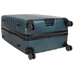 Kenneth Cole Reaction Women's Madison Square Hardside Chevron Expandable Luggage, Emerald, 2-Piece Set (20" & 28") -Vera Bradley Shop 415F6O5HboL