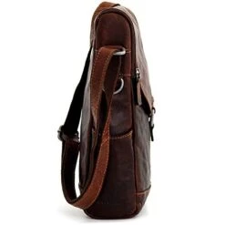 Jack Georges [Personalized Initials Embossing] Voyager Leather Crossbody Messenger Bag & Wine Bag In Brown -Vera Bradley Shop 415QSrTqPIL