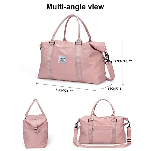 Travel Duffel Bag, Sports Tote Gym Bag, Shoulder Weekender Overnight Bag For Women 4 Travel Duffel Bag, Sports Tote Gym Bag, Shoulder Weekender Overnight Bag For Women - Image 2