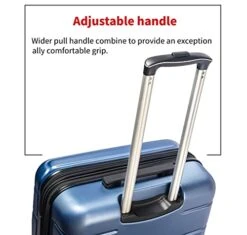 AOUZE Practical Luggage Suitcase Lightweight Expandable Lock Rotator 20 Inches 24 Inches 28 Inches Ultra-Lightweight But Very Durable Suitable For Outdoor Use (Color : Blue) 14 AOUZE Practical Luggage Suitcase Lightweight Expandable Lock Rotator 20 Inches 24 Inches 28 Inches Ultra-Lightweight But Very Durable Suitable For Outdoor Use (Color : Blue) -Vera Bradley Shop 415YDv81DdS