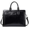 BOSTANTEN Women Genuine Leather Briefcase Tote Business Vintage Handbag 15.6" Laptop Shoulder Bag
