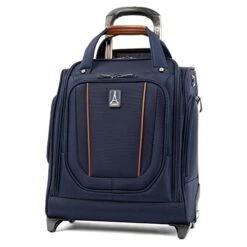 Travelpro Crew Versapack Rolling Underseat Carry-on, Patriot Blue