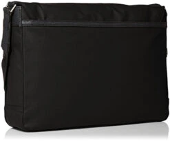 Calvin Klein Men'S Coated Nylon With Saffiano Trim Messenger, Black -Vera Bradley Shop 415pop0HsDL