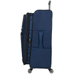 Kenneth Cole Reaction Rugged Roamer Luggage Collection Lightweight Softside Expandable 8-Wheel Spinner Travel Suitcase Bag, Navy, 2-Piece (20" Carry-On / 28" Check Size) -Vera Bradley Shop 415xHc55GJL