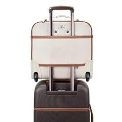 DELSEY Paris Chatelet 2.0 Softside Luggage Under-Seater With 2 Wheels, Angora, Carry-on 16 Inch 16 DELSEY Paris Chatelet 2.0 Softside Luggage Under-Seater With 2 Wheels, Angora, Carry-on 16 Inch -Vera Bradley Shop 4162ey2iAXL