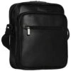 Kenneth Cole Reaction Top Zip Crossbody Tablet Bag With RFID Travel Cross-Body, Black One Size