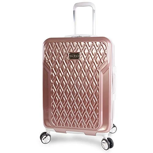BEBE Women's Stella 21" Hardside Carry-on Spinner Luggage, Rose Gold, One Size 10 BEBE Women's Stella 21" Hardside Carry-on Spinner Luggage, Rose Gold, One Size - Image 8
