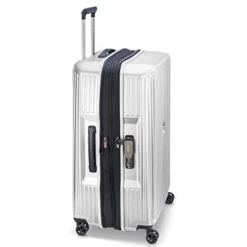 DELSEY Paris Securitime Expandable Luggage With Spinner Wheels, Silver, Checked-Large 29 Inch -Vera Bradley Shop 4174AymhXTL