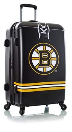Heys America NHL Officially Licensed Wheeled Luggage (Boston Bruins, 26-Inch)