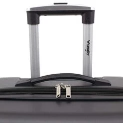 Wrangler Smart Luggage Set With Cup Holder And USB Port, Black, 3 Piece Set 15 Wrangler Smart Luggage Set With Cup Holder And USB Port, Black, 3 Piece Set -Vera Bradley Shop 417jD7BAa1L