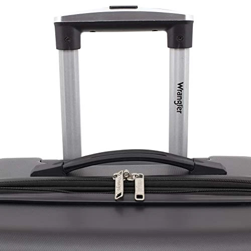 Wrangler Smart Luggage Set With Cup Holder And USB Port, Black, 3 Piece Set 6 Wrangler Smart Luggage Set With Cup Holder And USB Port, Black, 3 Piece Set - Image 4