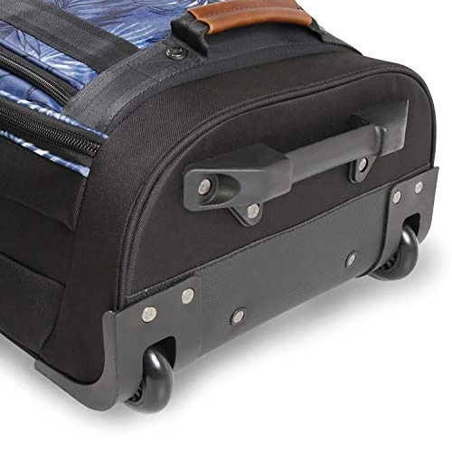 ORIGINAL PENGUIN Luggage 21" Rolling Duffel Bag, Blue Palm Tree, One Size 9 ORIGINAL PENGUIN Luggage 21" Rolling Duffel Bag, Blue Palm Tree, One Size - Image 7