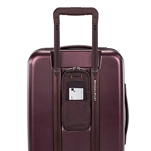 Briggs & Riley Sympatico Hardside International Spinner Luggage, Plum, 21-Inch Carry-On 7 Briggs & Riley Sympatico Hardside International Spinner Luggage, Plum, 21-Inch Carry-On - Image 5