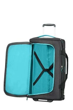 American Tourister Road Quest Wheeled Duffle Medium Travel Duffle, 67 Cm, 75 Liters, Grey (Graphite/Turquoise) 15 American Tourister Road Quest Wheeled Duffle Medium Travel Duffle, 67 Cm, 75 Liters, Grey (Graphite/Turquoise) -Vera Bradley Shop 418MgQsOwHL