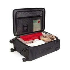 Cloe Checked Medium 24 Inch Luggage With 360º-spinner Wheels In Black Color -Vera Bradley Shop 418OVhlltuL