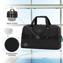 Travelpro Crew Versapack Weekender Carry-on Duffel Bag W/Suiter, Jet Black, One Size -Vera Bradley Shop 418P 93Fr6L