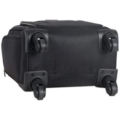 Kenneth Cole Reaction Rugged Roamer 18" Lightweight 4-Wheel Spinner 14.1" Laptop & Tablet Business Underseater Carry-On, Black 15 Kenneth Cole Reaction Rugged Roamer 18" Lightweight 4-Wheel Spinner 14.1" Laptop & Tablet Business Underseater Carry-On, Black -Vera Bradley Shop 418X82JPaWL