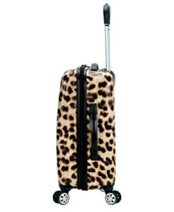 Rockland Safari Hardside Spinner Wheel Luggage, Leopard, Carry-On 20-Inch -Vera Bradley Shop 418ZbmYgo9L