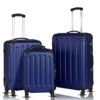 Goplus 3Pcs Luggage Set, Hardside Travel Rolling Suitcase, 20/24/28 Rolling Luggage Upright, Hardshell Spinner Luggage Set With Telescoping Handle, Coded Lock Travel Trolley Case (Dark Blue) 1 Goplus 3Pcs Luggage Set, Hardside Travel Rolling Suitcase, 20/24/28 Rolling Luggage Upright, Hardshell Spinner Luggage Set With Telescoping Handle, Coded Lock Travel Trolley Case (Dark Blue) -Vera Bradley Shop 419lEv0rT6L