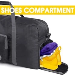 28" Foldable Duffle Bag 120L For Travel Gym Sports Lightweight Luggage Duffel By WANDF (28 Inches (80 Liter), Black 28'') 15 28" Foldable Duffle Bag 120L For Travel Gym Sports Lightweight Luggage Duffel By WANDF (28 Inches (80 Liter), Black 28'') -Vera Bradley Shop 419t5fvfU L