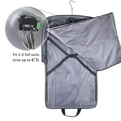 Foldable Carry On Garment Bag Fit 3 Suits, 44-inch Suit Bag For Travel And Business Trips With Shoulder Strap -Vera Bradley Shop 41A4cG4qu L