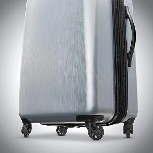 American Tourister Moonlight Hardside Expandable Luggage With Spinner Wheels, Silver, Carry-On 21-Inch 6 American Tourister Moonlight Hardside Expandable Luggage With Spinner Wheels, Silver, Carry-On 21-Inch - Image 4