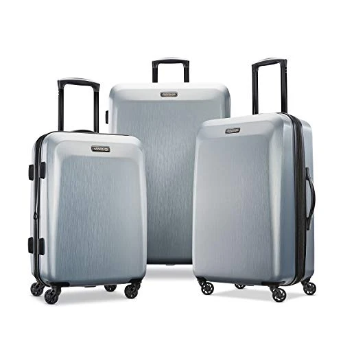 American Tourister Moonlight Hardside Expandable Luggage With Spinner Wheels, Silver, Carry-On 21-Inch 4 American Tourister Moonlight Hardside Expandable Luggage With Spinner Wheels, Silver, Carry-On 21-Inch - Image 2