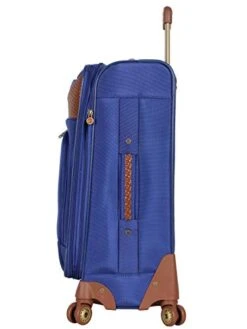 Caribbean Joe Castaway Designer Luggage - 4 Piece Softside Expandable Lightweight Spinner Suitcases- Travel Set Includes Tote Bag, 20-Inch Carry On, 24 Inch And 28-Inch Suitcases (Royal Blue) -Vera Bradley Shop 41B8MbZ gnL