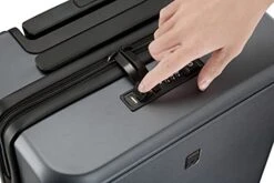 LEVEL8 Carry-On Luggage, Road Runner Pro 20” Lightweight PC Hardside Suitcase With USB Charging Port, Spinner Trolley For Luggage With Front Laptop Pocket, TSA Lock - Dark Grey, 20-Inch 14 LEVEL8 Carry-On Luggage, Road Runner Pro 20” Lightweight PC Hardside Suitcase With USB Charging Port, Spinner Trolley For Luggage With Front Laptop Pocket, TSA Lock - Dark Grey, 20-Inch -Vera Bradley Shop 41BG4IBMakS