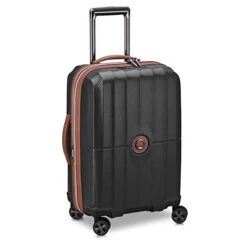 DELSEY Paris St. Tropez Hardside Expandable Luggage With Spinner Wheels, Black, Checked-Medium 24 Inch 17 DELSEY Paris St. Tropez Hardside Expandable Luggage With Spinner Wheels, Black, Checked-Medium 24 Inch -Vera Bradley Shop 41Bab8TPpJL