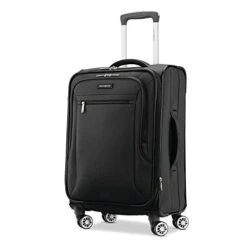 Samsonite Ascella X Softside Expandable Luggage With Spinner Wheels, Black, Carry-On 20-Inch